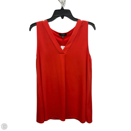 Top Sleeveless By Premise Studio In Orange, Size: M
