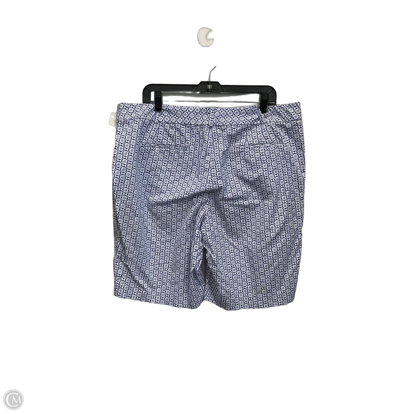 Shorts By Talbots In Blue & White, Size: 14