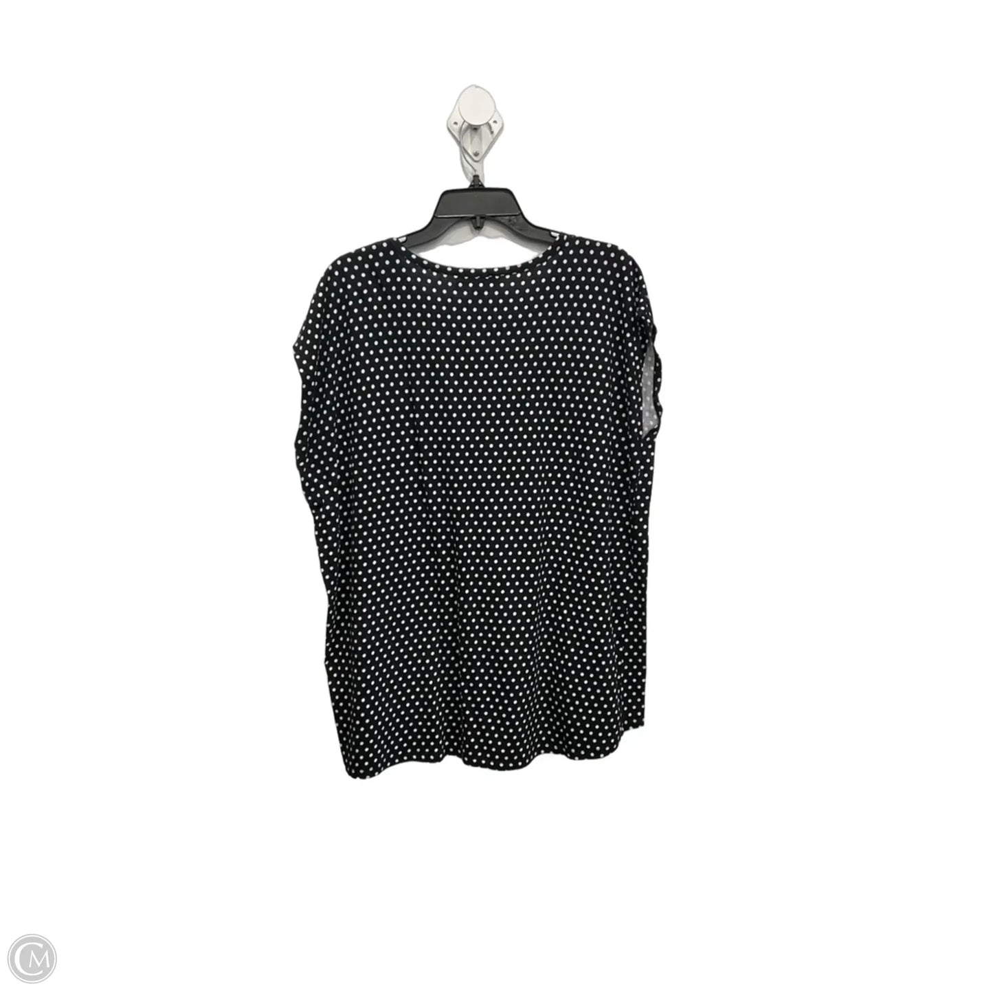 Top Sleeveless By Michael By Michael Kors In Polkadot Pattern, Size: 2x