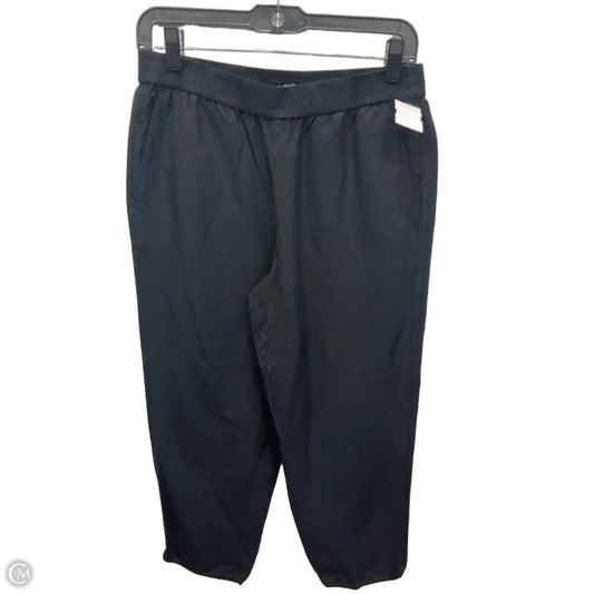 Pants Linen By Madewell In Black, Size: 4