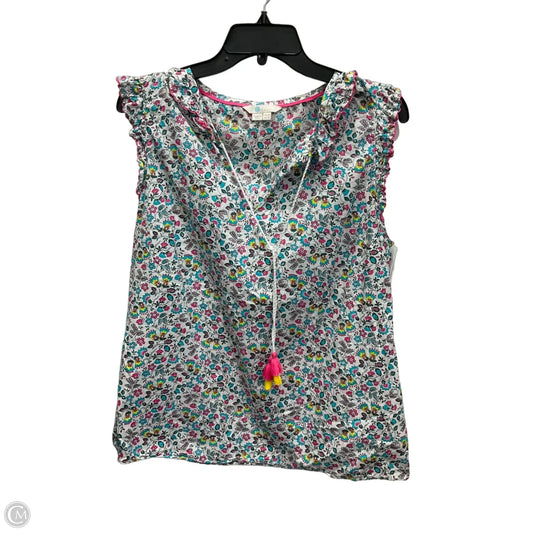Top Sleeveless By Boden In Multi-colored, Size: Xl