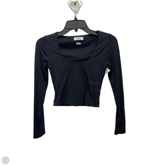 Top Long Sleeve By Babaton In Black, Size: S