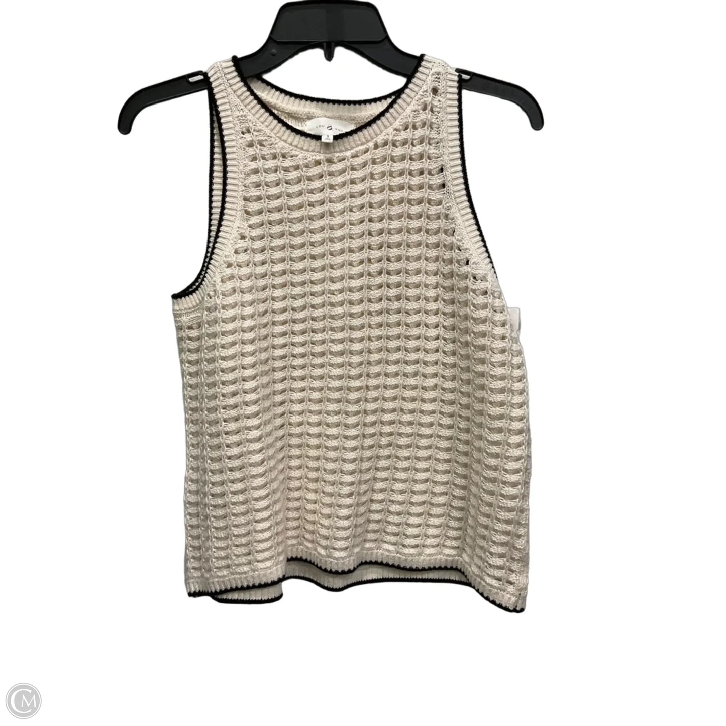 Top Sleeveless By Lou And Grey In Cream, Size: S