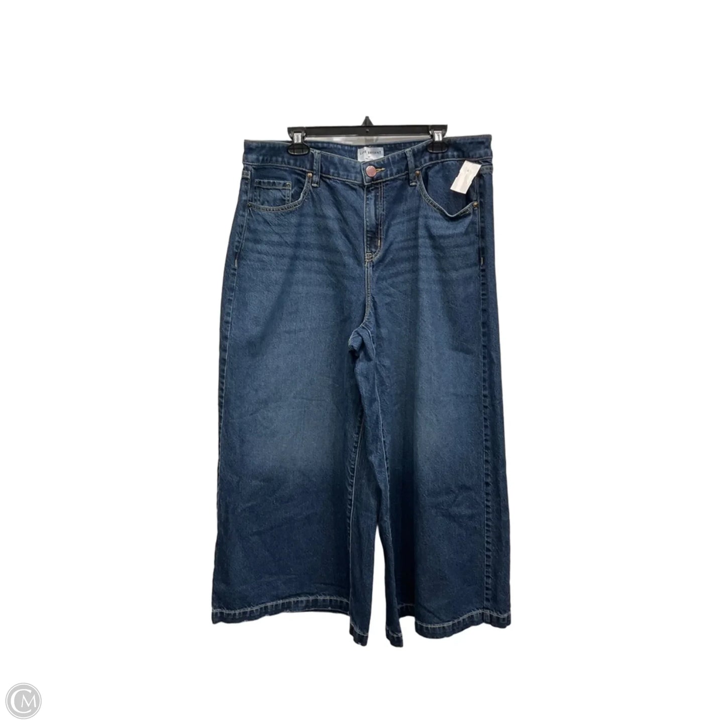 Jeans Wide Leg By Lane Bryant In Blue, Size: 16