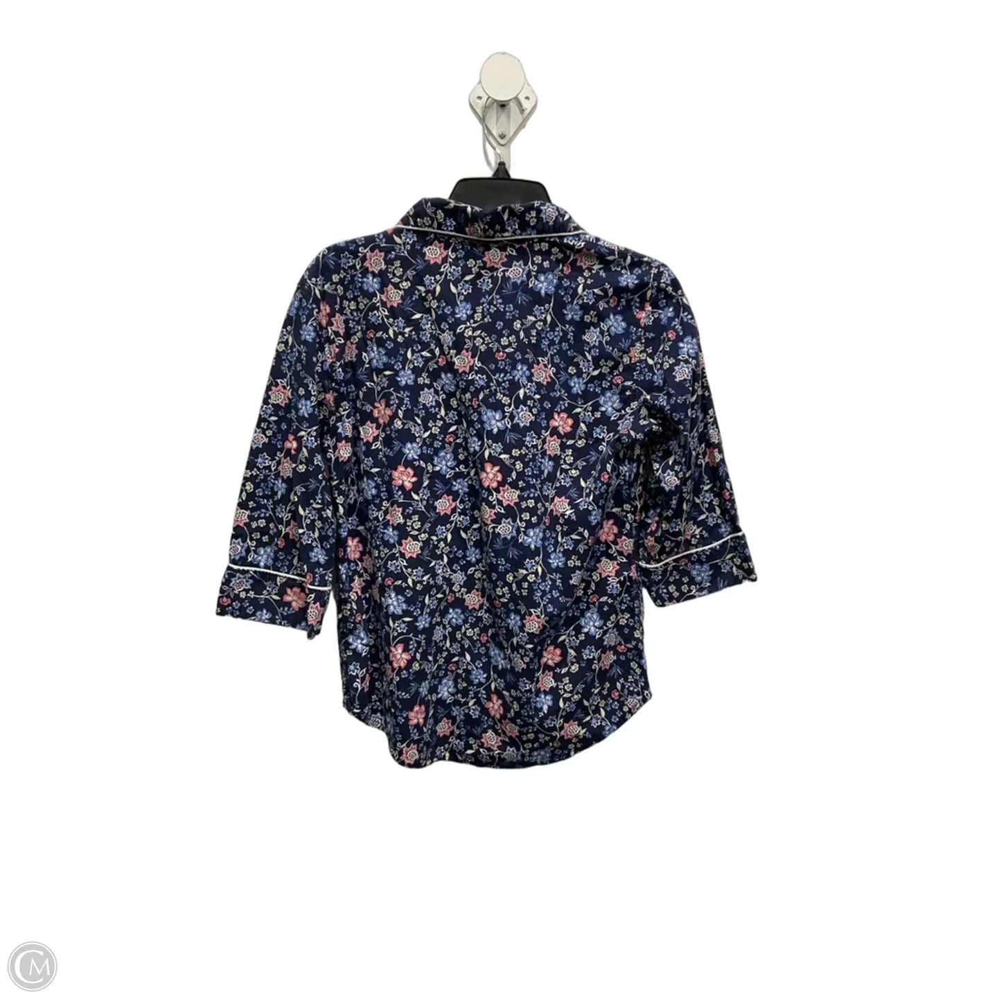 Pajamas 2pc By Ralph Lauren In Blue, Size: M