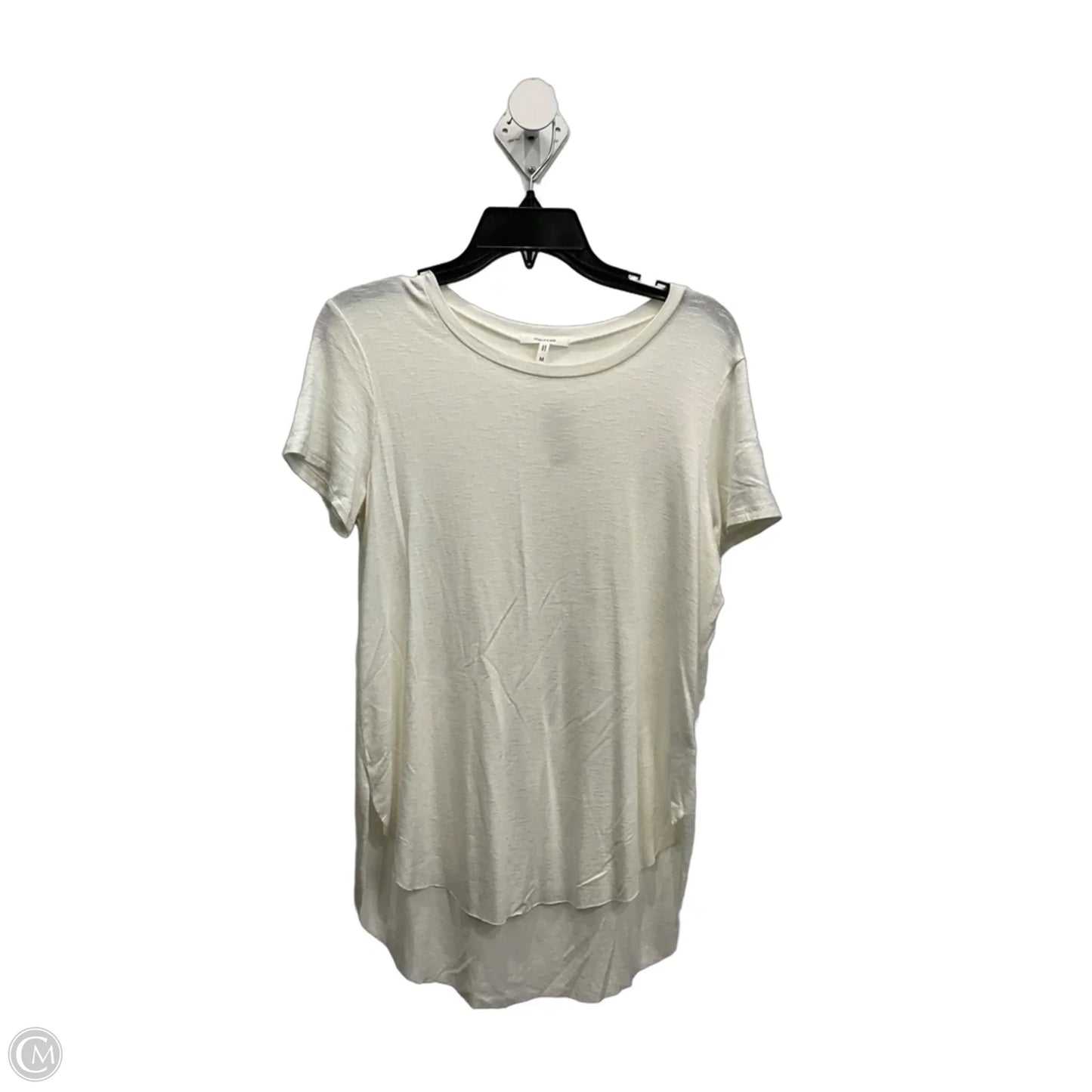 Top Short Sleeve By Maurices In White, Size: M