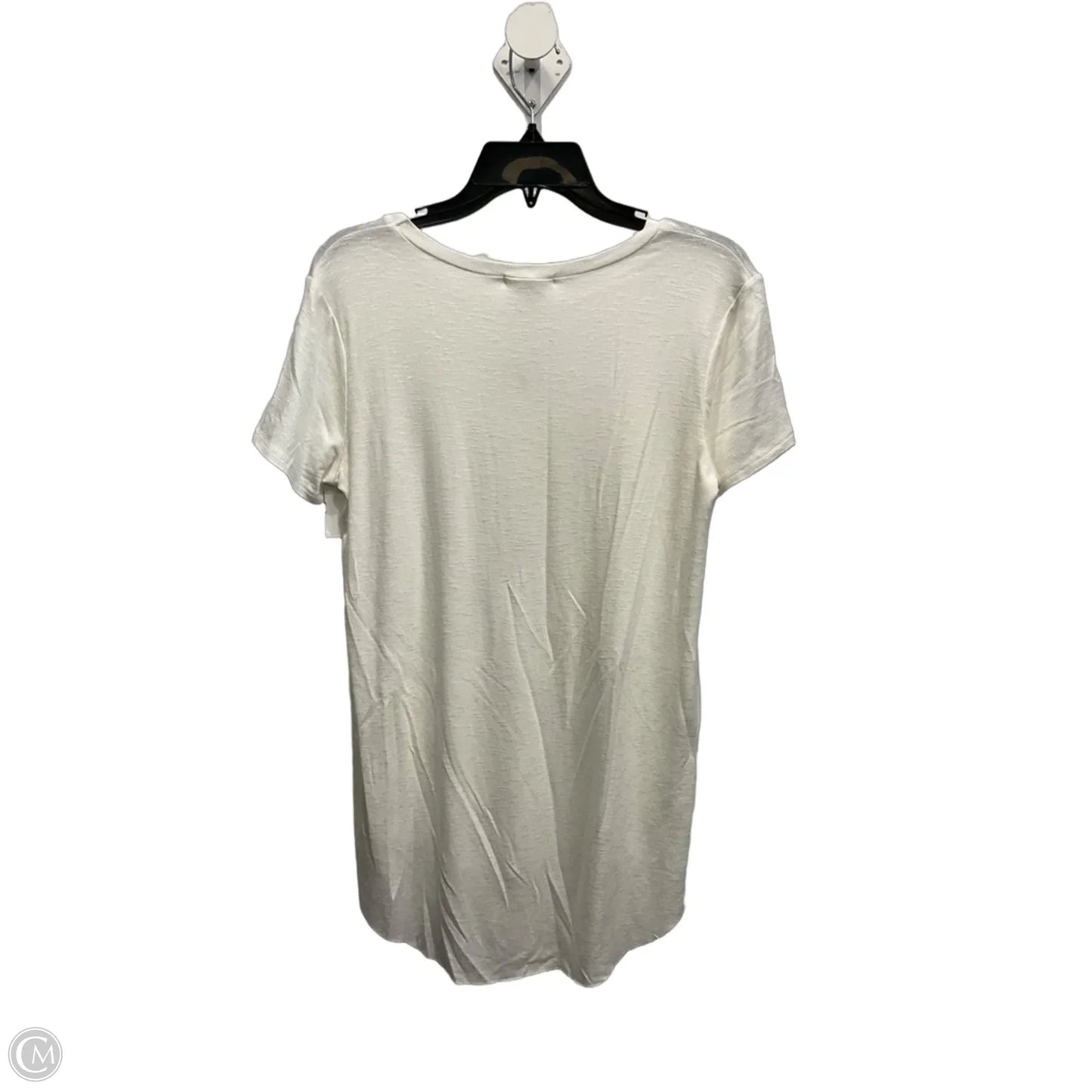 Top Short Sleeve By Maurices In White, Size: M