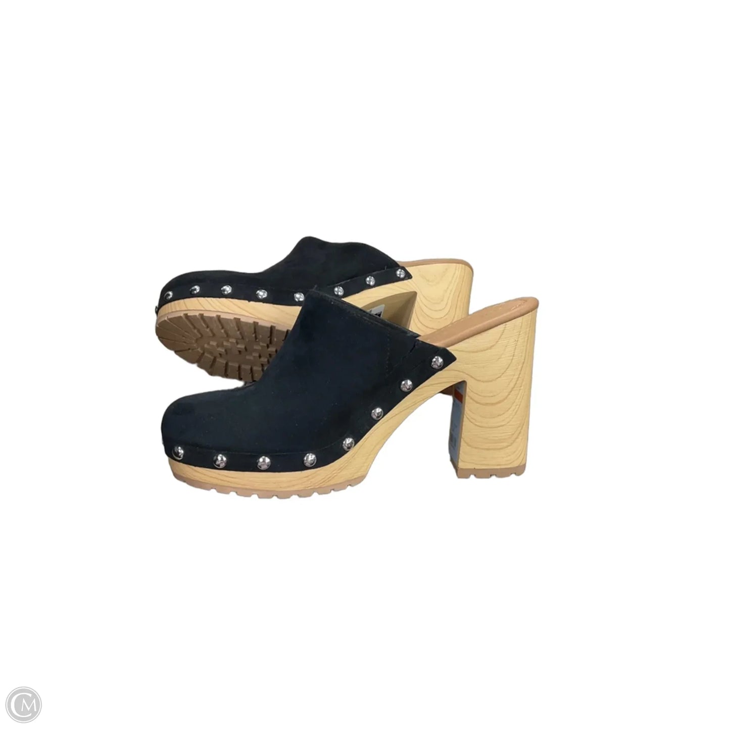 Shoes Heels Block By Clothes Mentor In Black, Size: 10