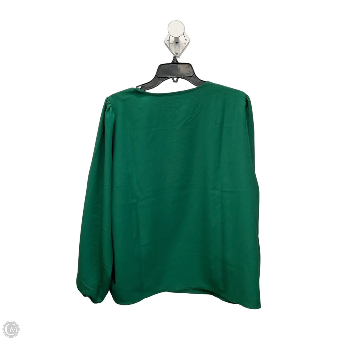Top Long Sleeve By J. Crew In Green, Size: Xl