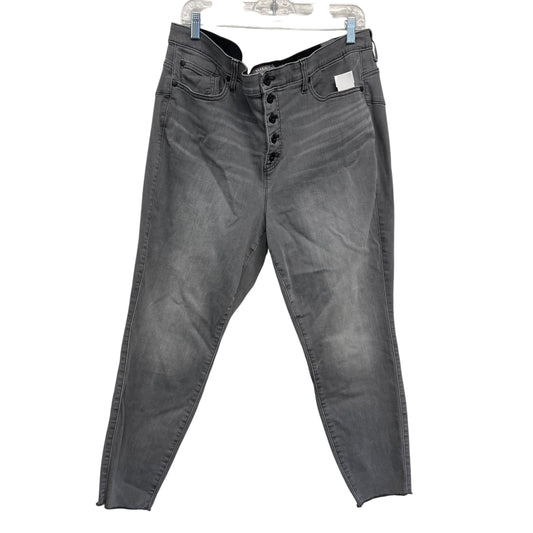 Jeans Skinny By Torrid In Grey, Size:20