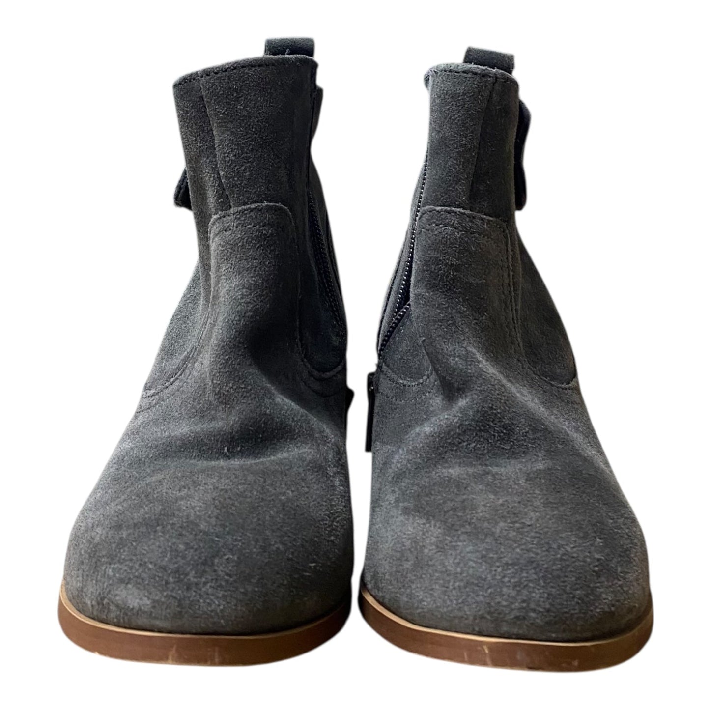 Boots Ankle Heels By Diba In Grey, Size:6