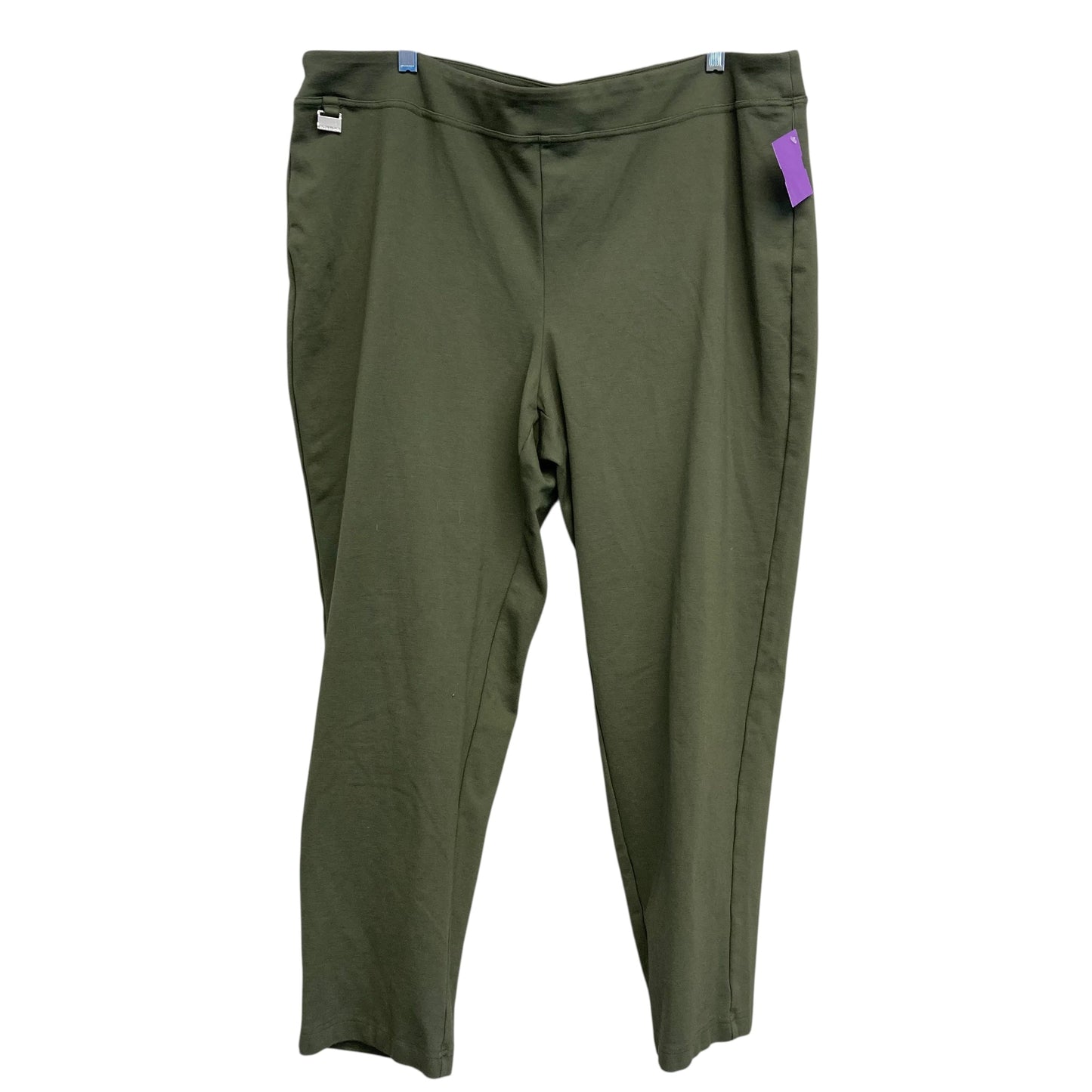 Pants Dress By Zac And Rachel In Green, Size:20