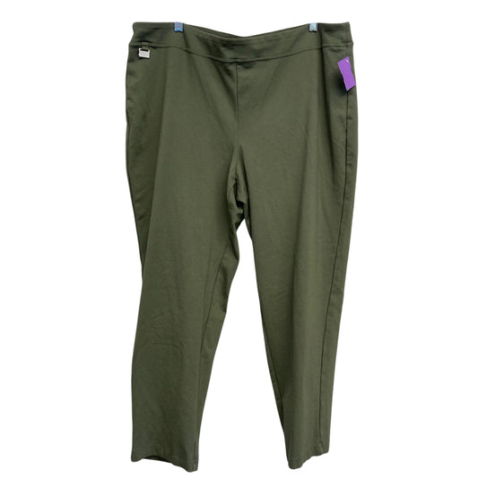 Pants Dress By Zac And Rachel In Green, Size:20