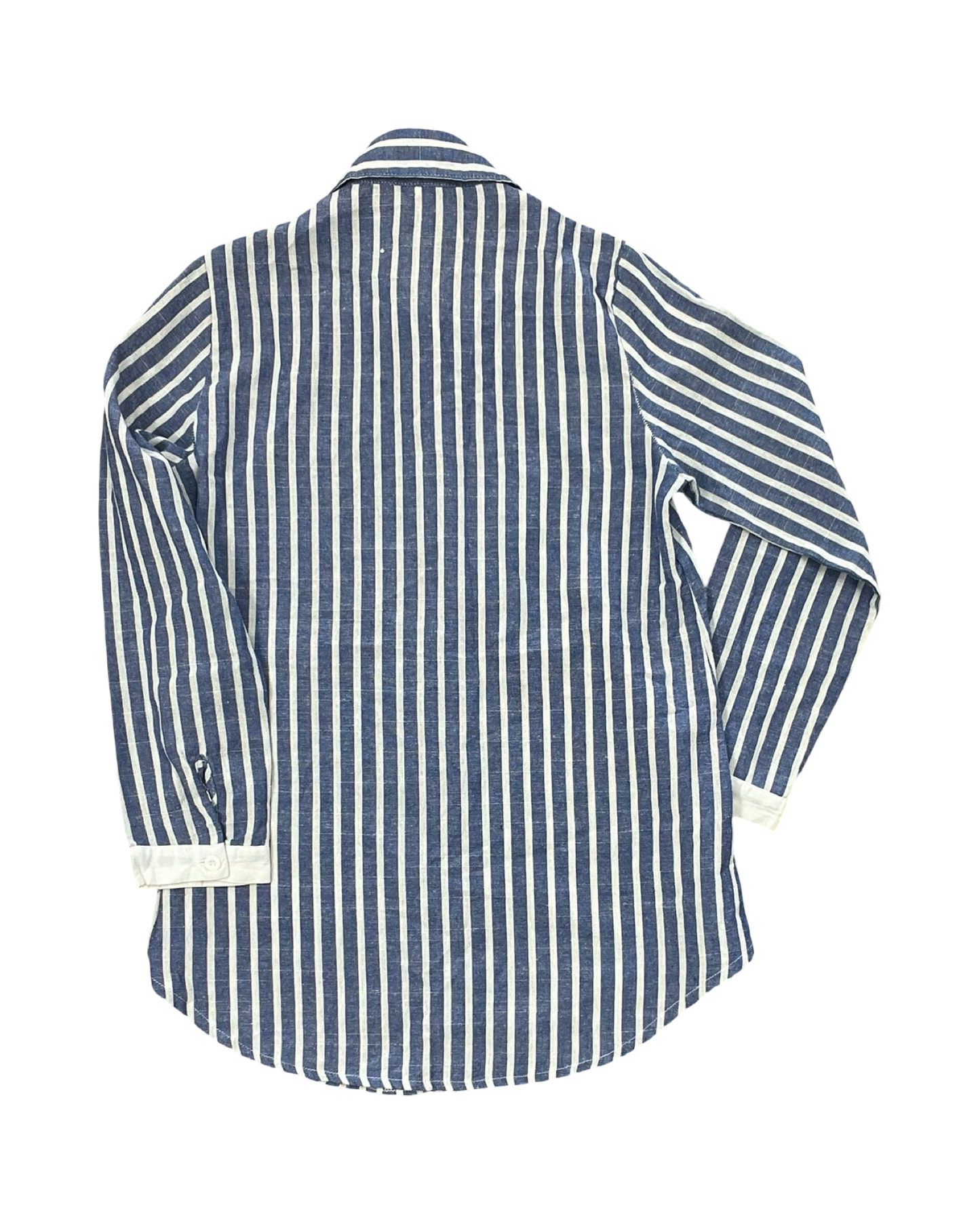 Top Ls By Clothes Mentor In Blue & White, Size:Xs