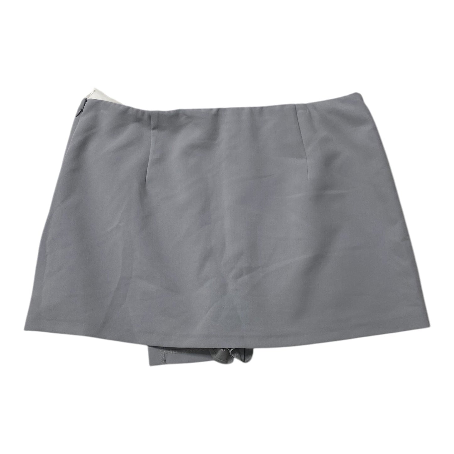 Skirt Mini & Short By Abercrombie And Fitch In Grey, Size:Xl