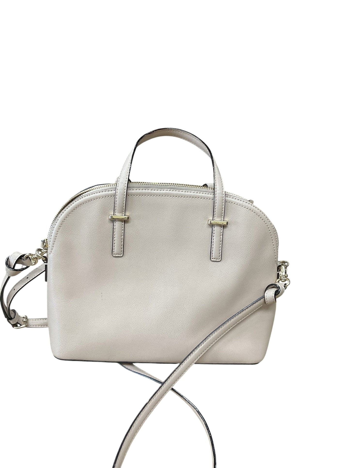 Crossbody Designer By Kate Spade In Taupe, Size:Medium