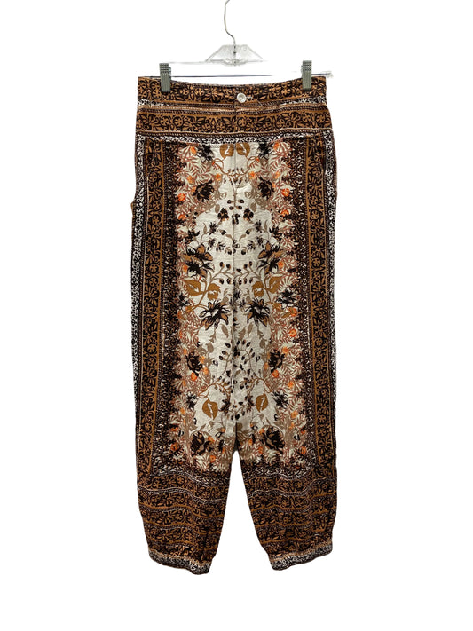 Pants Chinos & Khakis By Anthropologie In Brown & Cream, Size:0