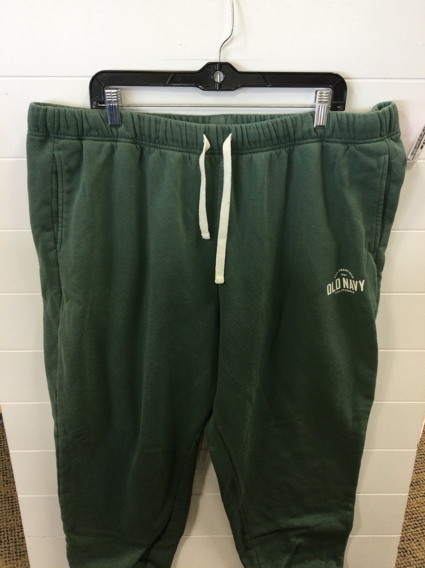 Athletic Pants By Old Navy In Green, Size:Xxl