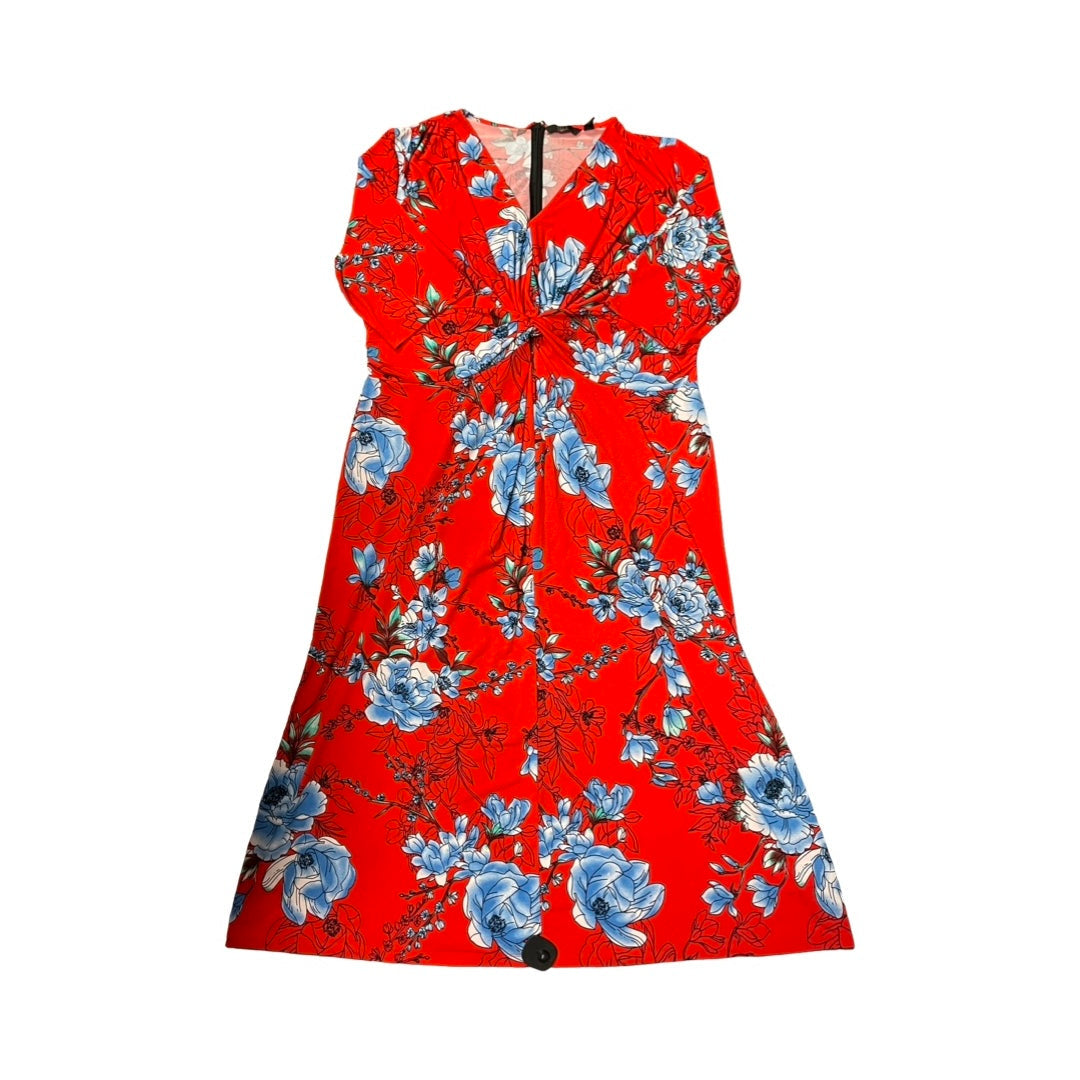 Dress Casual Maxi By Gilli In Multi, Size:2X