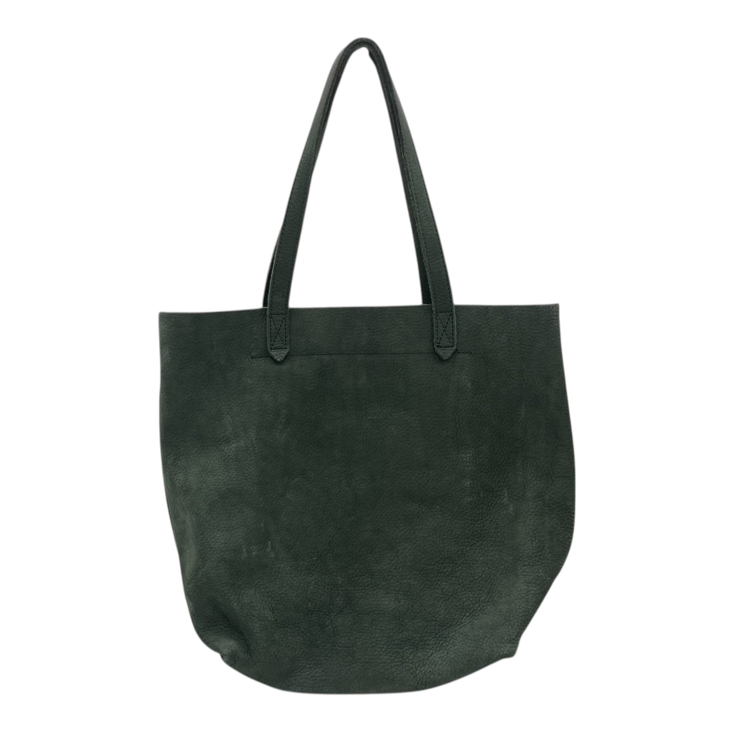 Tote Leather By Madewell In Green, Size:Medium