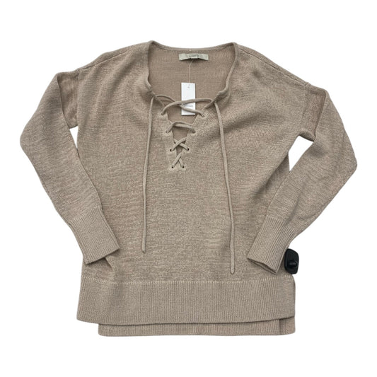 Top Ls By Loft In Taupe, Size:S