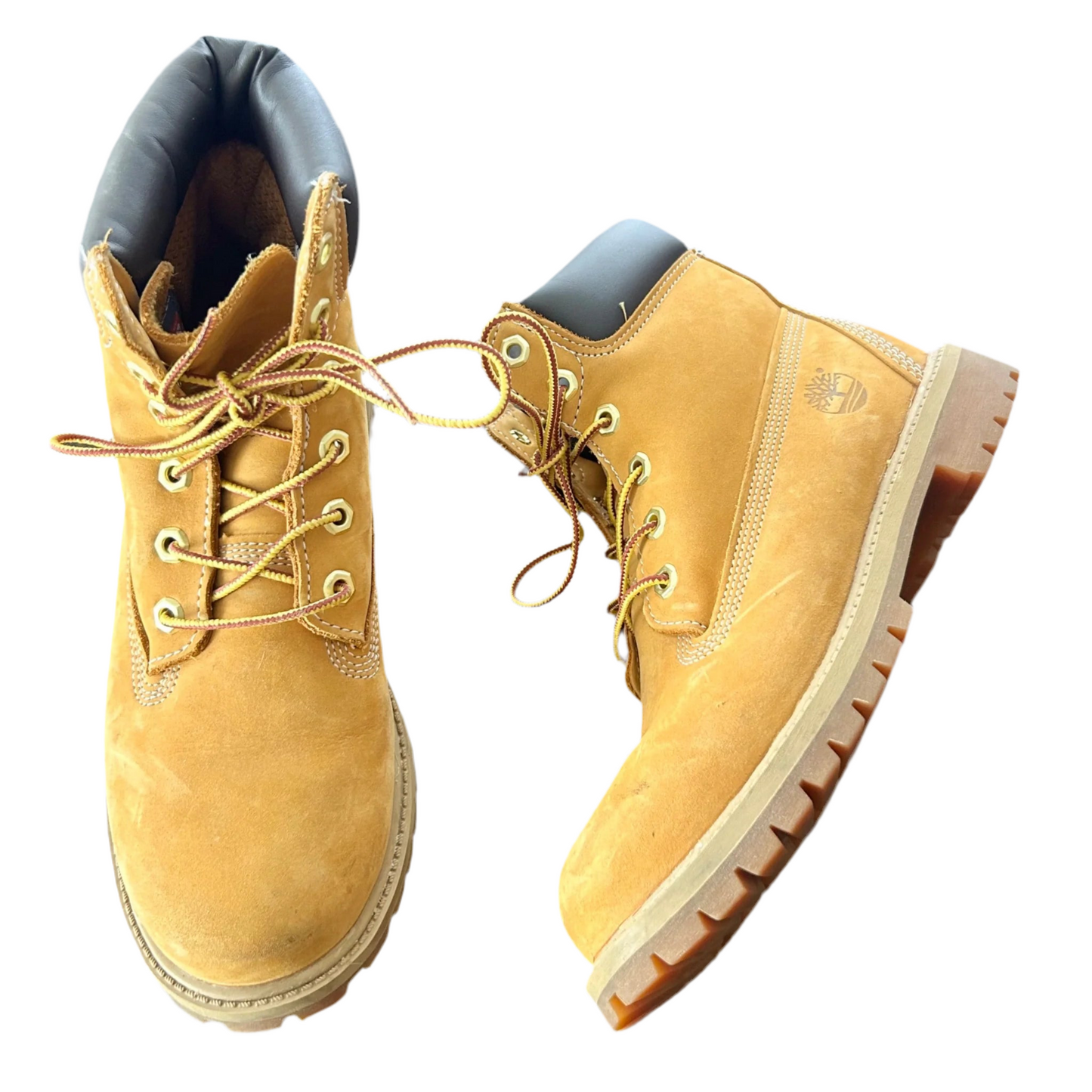 Boots Ankle Heels By Timberland In Tan, Size: 7.5