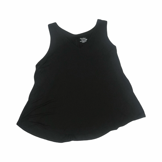 Tank Top By Time And Tru In Black, Size:Xxl