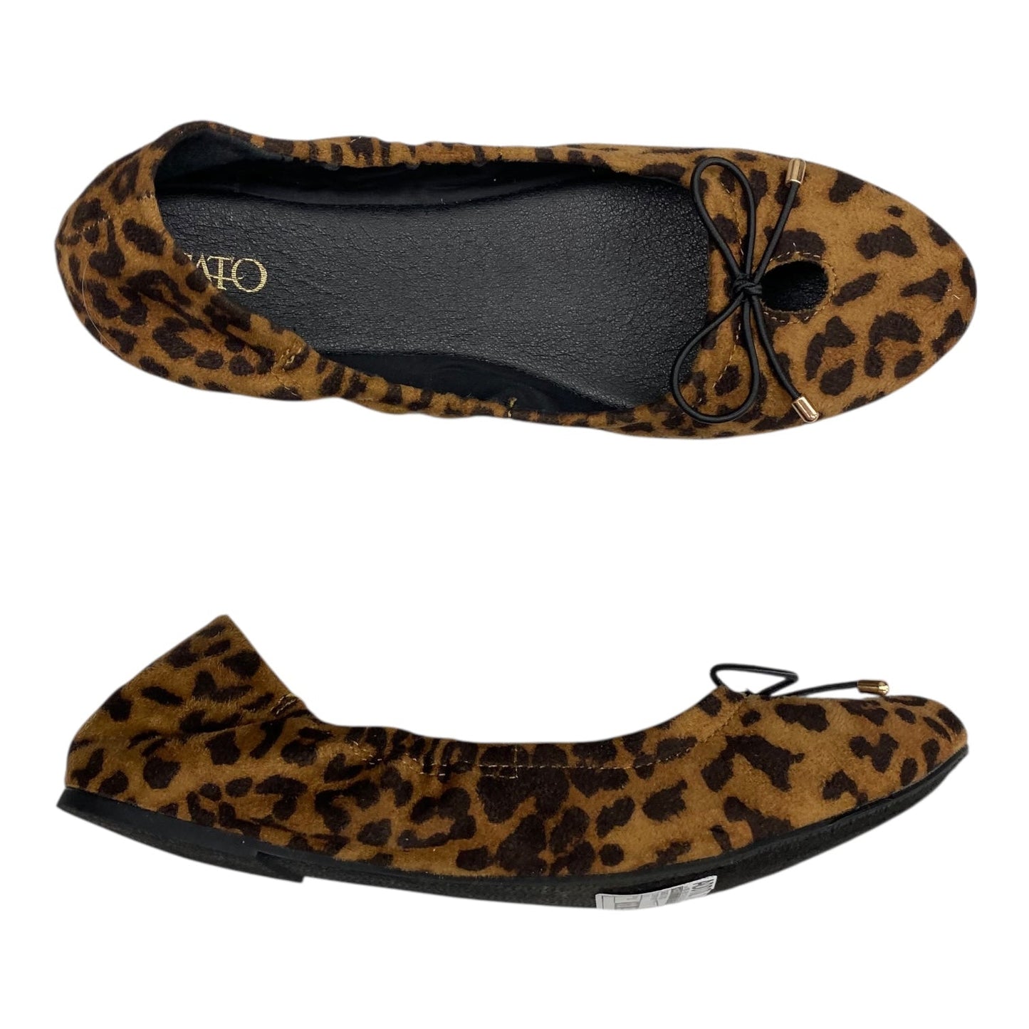 Shoes Flats By Cato In Leopard Print, Size:10