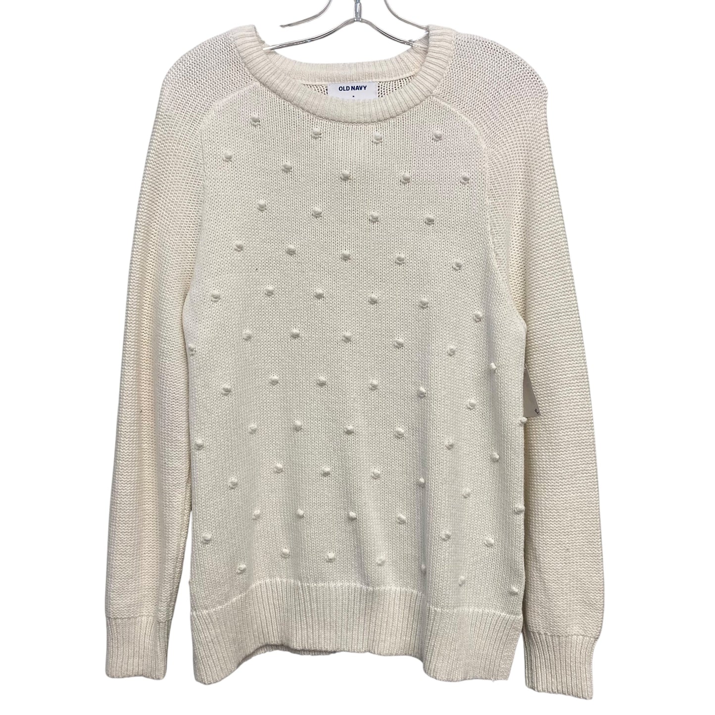 Sweater By Old Navy In White, Size:M