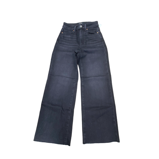 Jeans Wide Leg By Paige In Grey Denim, Size:24