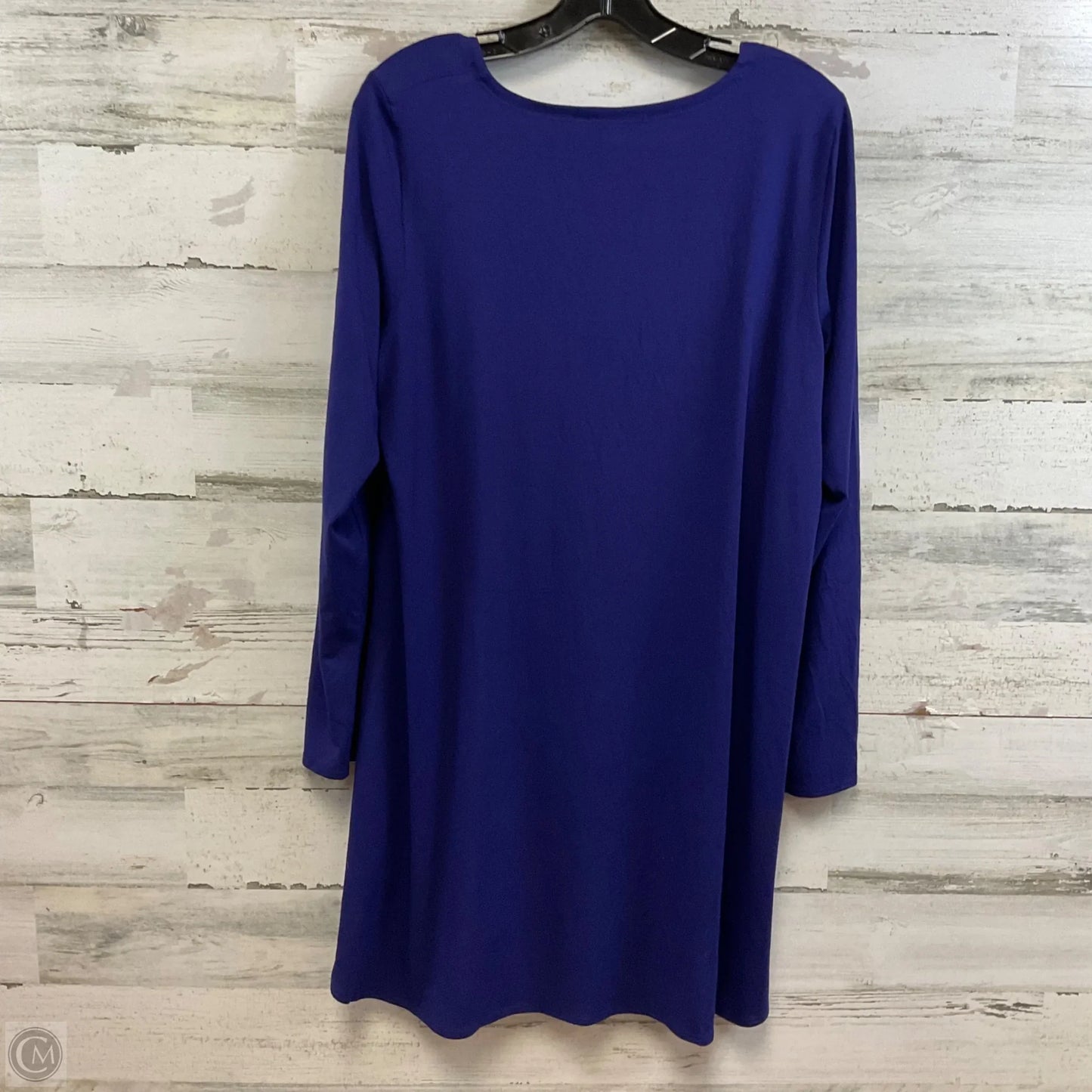 Tunic Long Sleeve By Eileen Fisher In Blue, Size: Xl