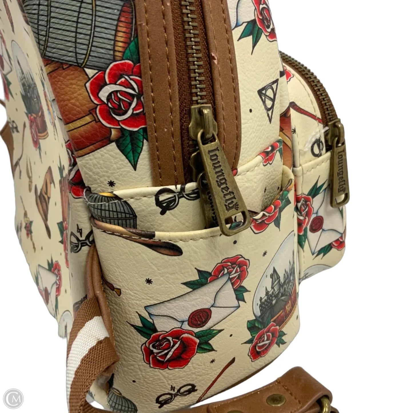 Backpack By Loungefly, Size: Medium