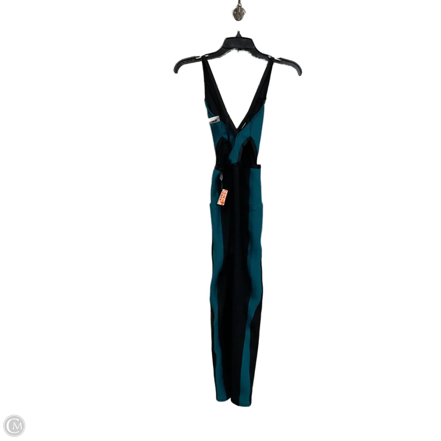 Jumpsuit By Free People In Black & Blue, Size: Xs