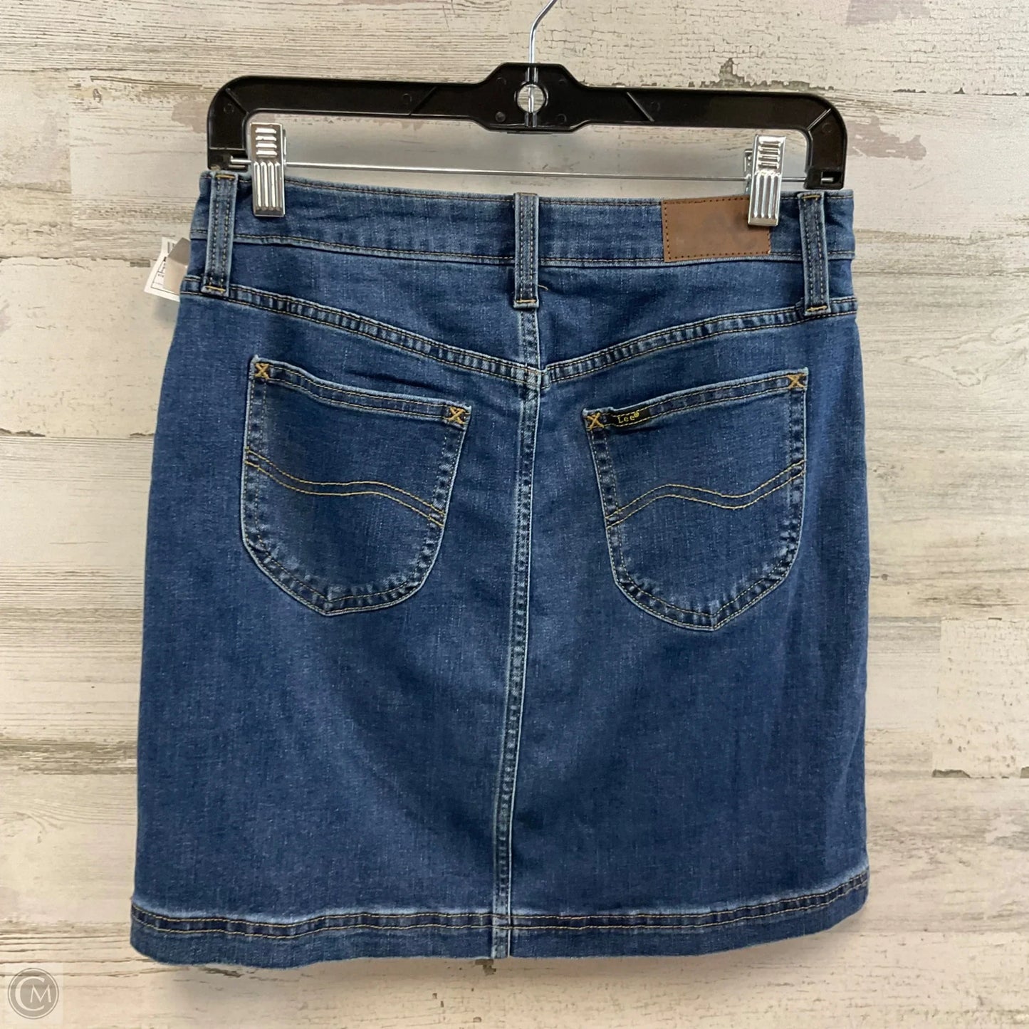 Skort By Lee In Blue Denim, Size: 4