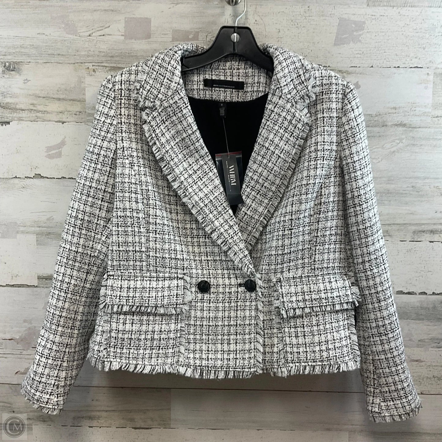 Blazer By White House Black Market In Black & White, Size: M