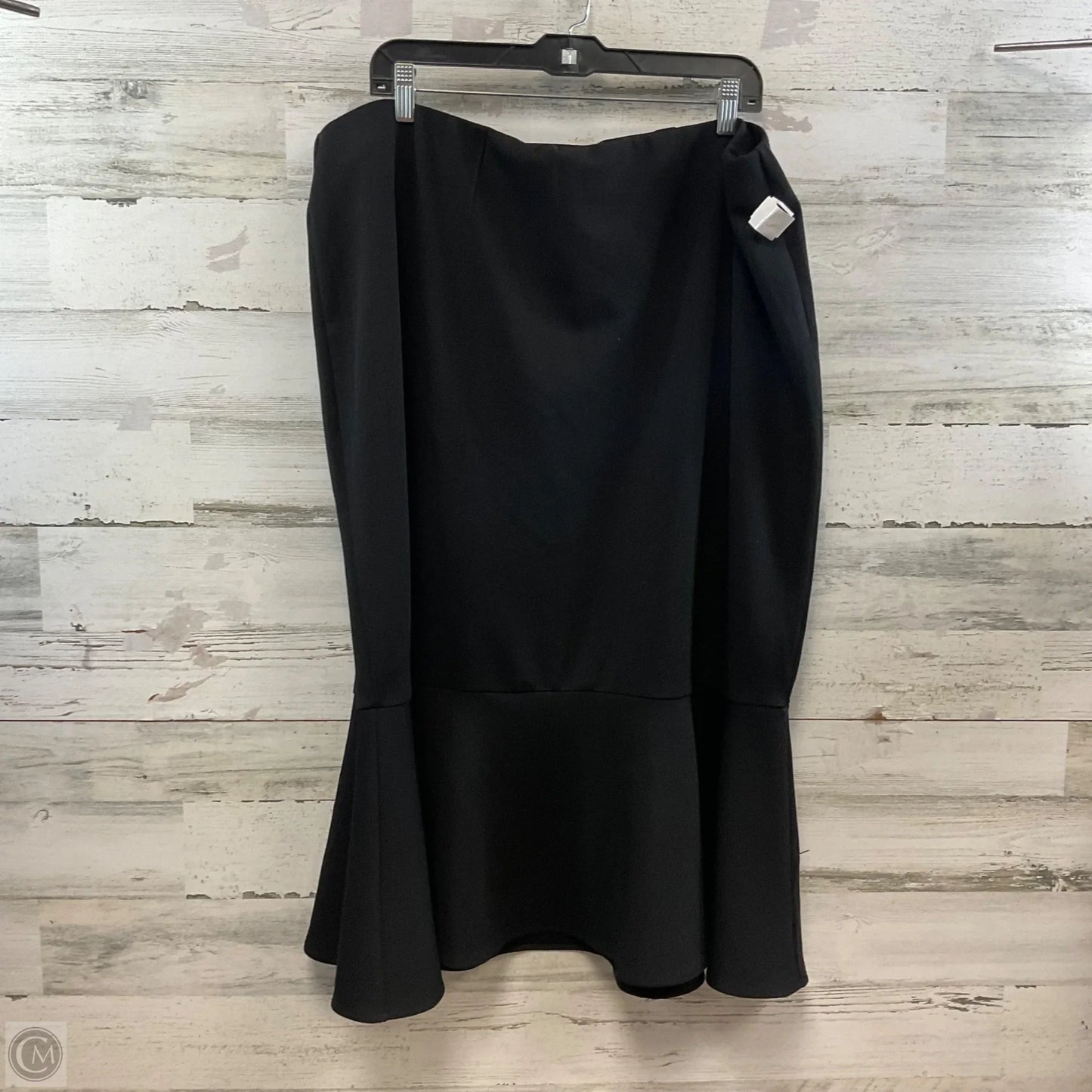 Skirt Midi By MESSINI In Black, Size: 3x