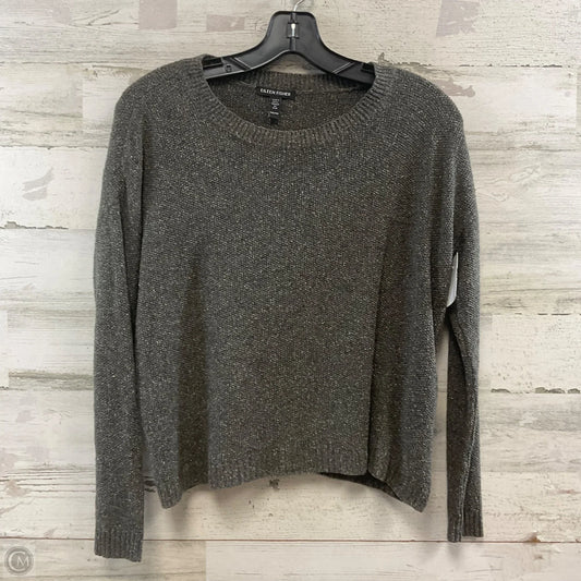 Top Long Sleeve By Eileen Fisher In Grey, Size: Xxs