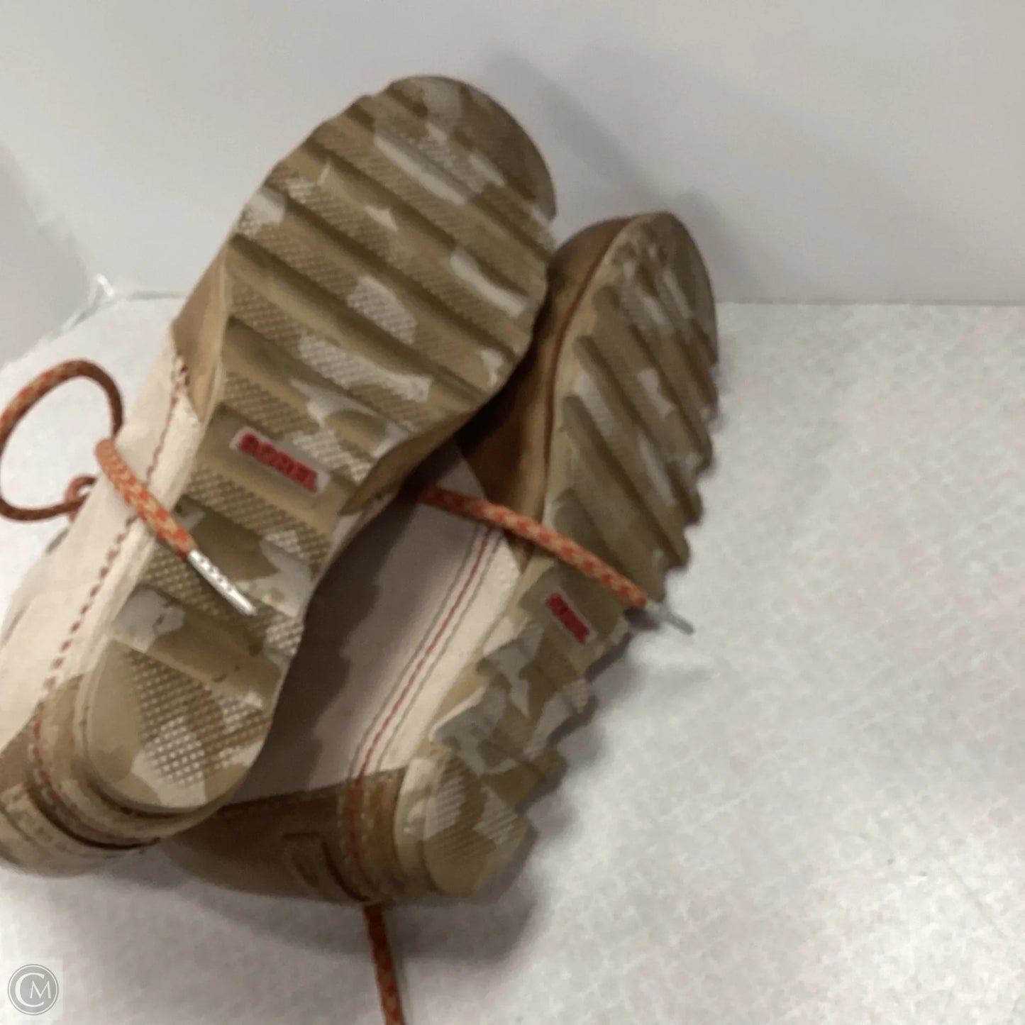 Boots Ankle Heels By Sorel In Beige, Size: 9.5