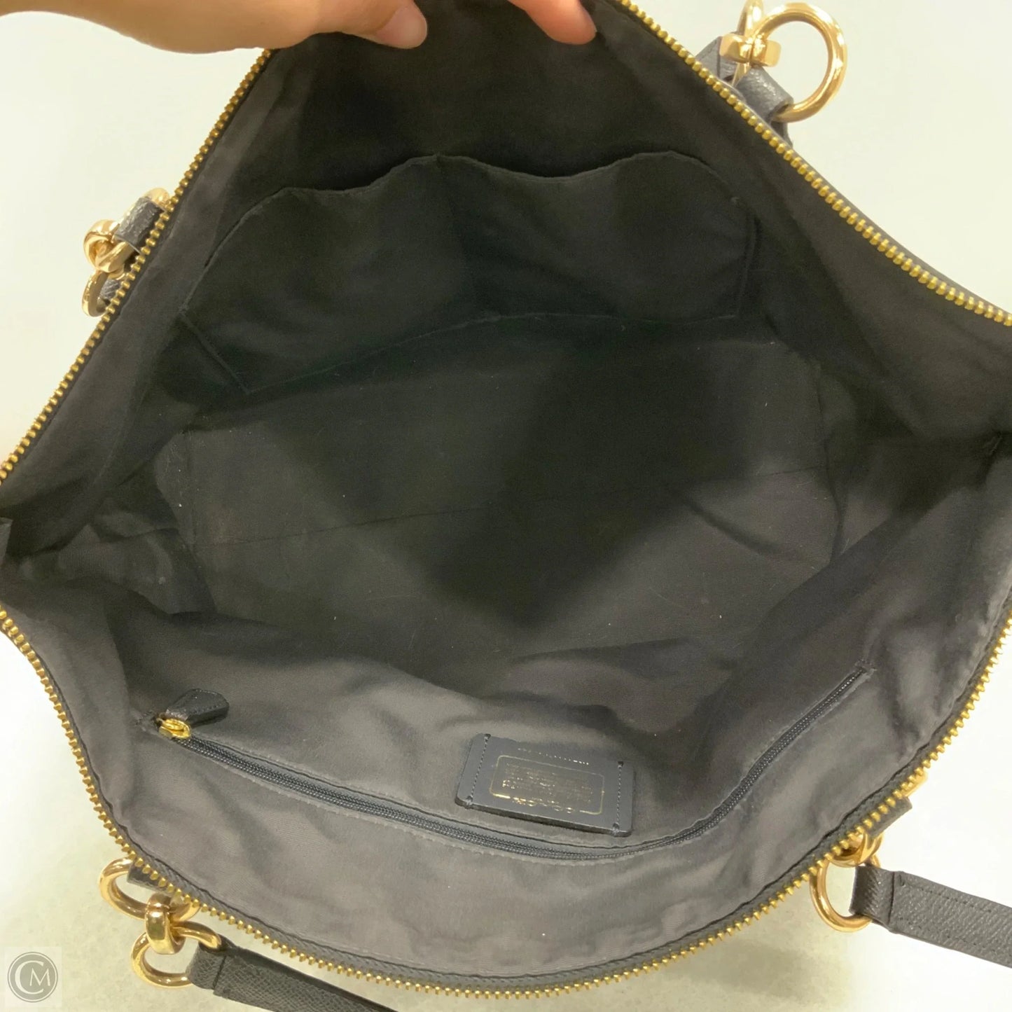 Handbag Designer By Coach, Size: Large