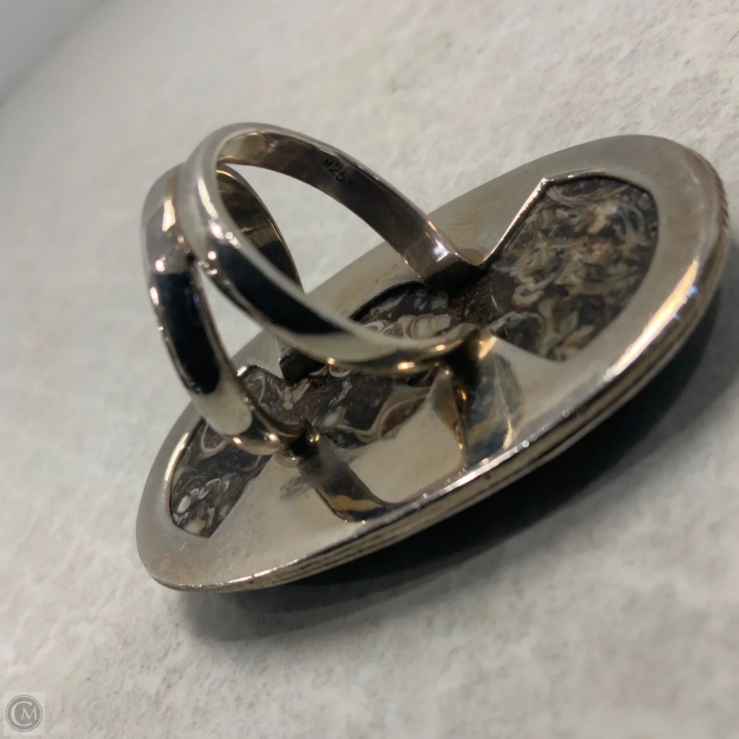 Ring Sterling Silver By Cmb, Size: 7.5