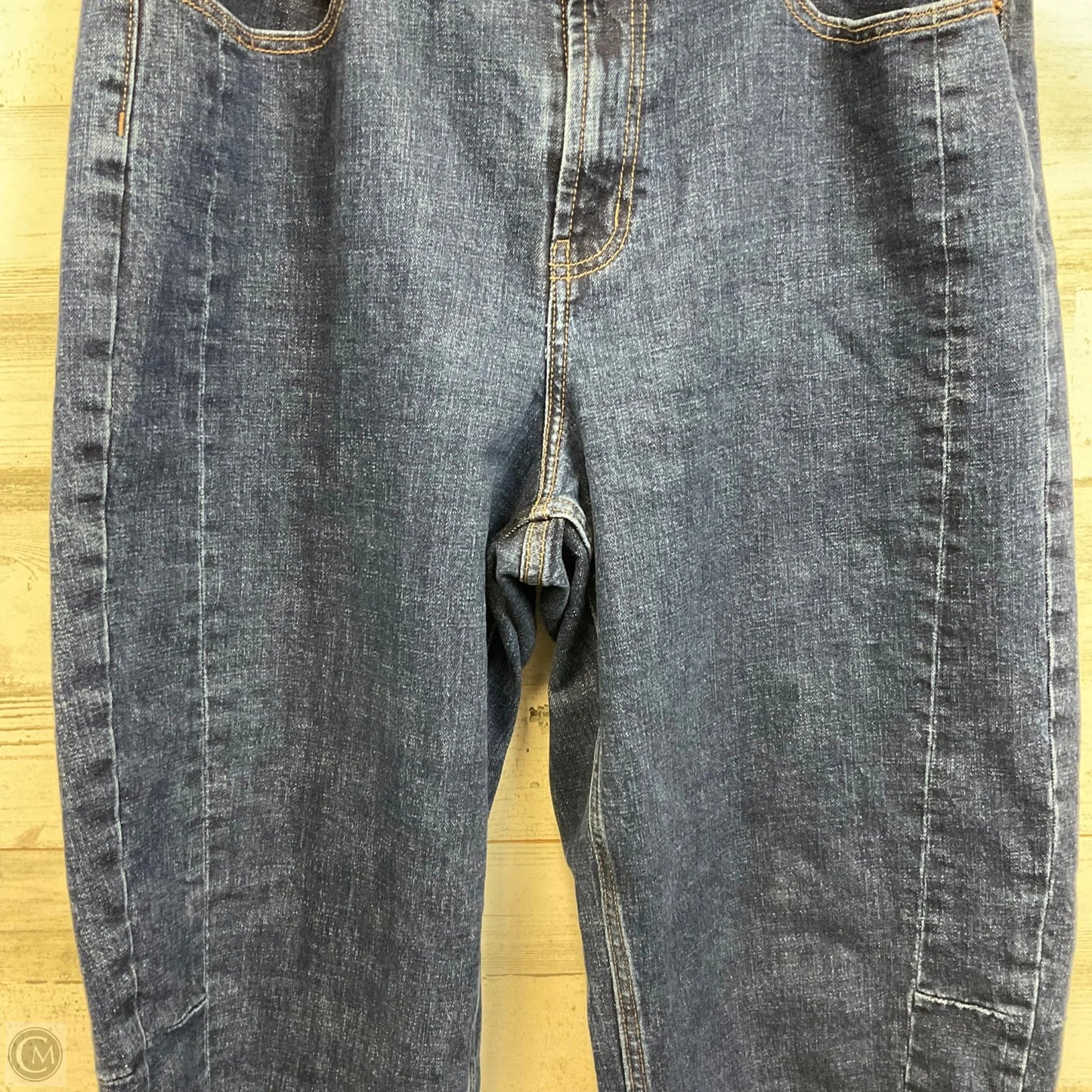 Jeans Straight By Old Navy In Blue Denim, Size: 4
