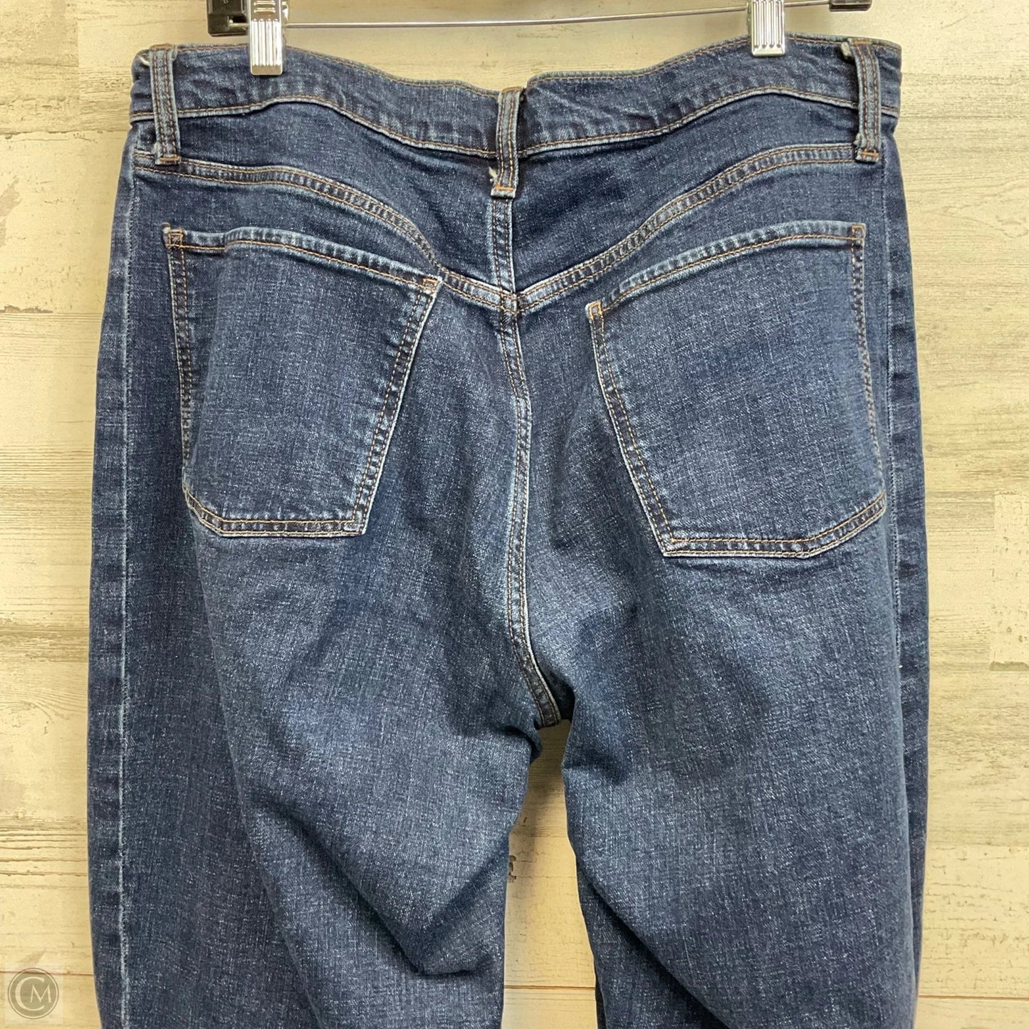 Jeans Straight By Old Navy In Blue Denim, Size: 4