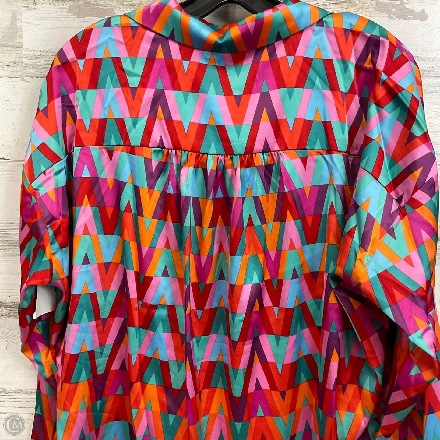 Blouse Long Sleeve By Jodifl In Pink & Purple, Size: S