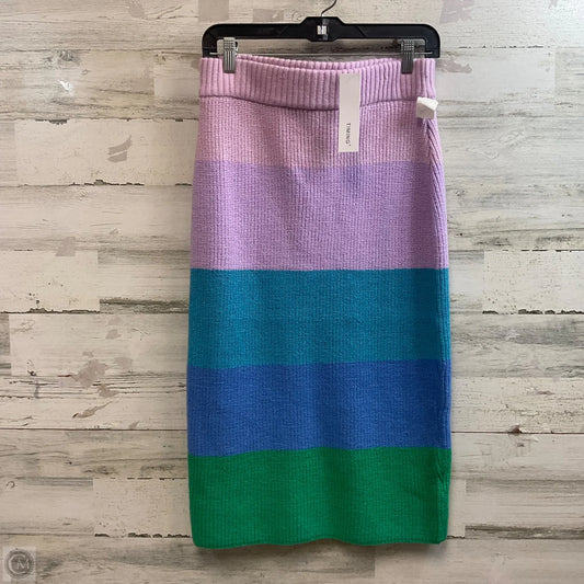 Skirt Midi By Timing In Purple, Size: L