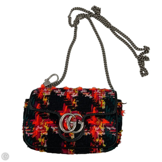 Crossbody Luxury Designer By Gucci, Size: Small