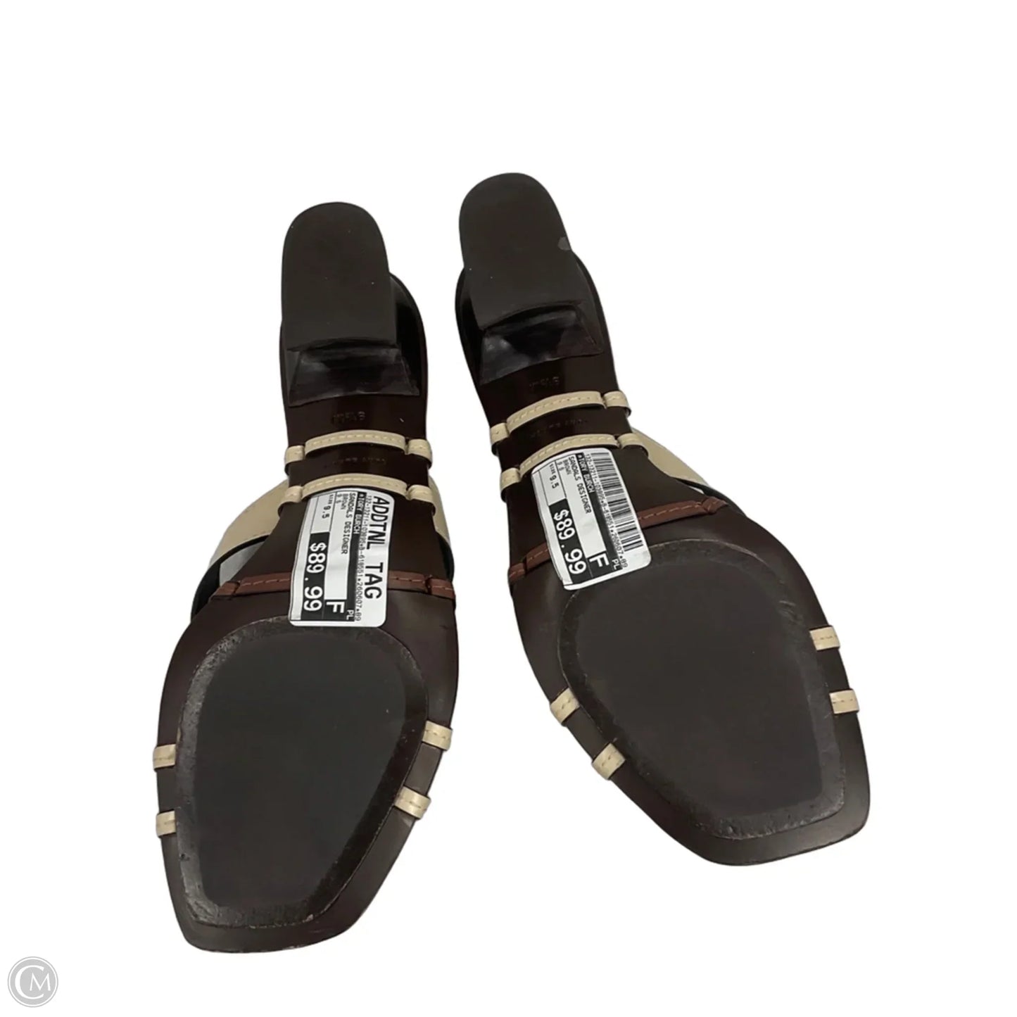 Sandals Designer By Tory Burch In Brown, Size: 9.5