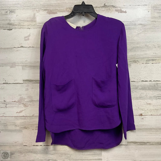 Top Long Sleeve Luxury Designer By Stella Mccartney In Purple, Size: L
