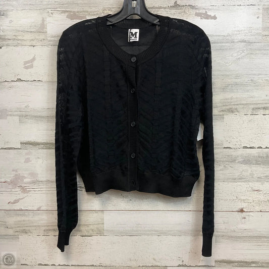 Cardigan Luxury Designer By Missoni In Black, Size: M