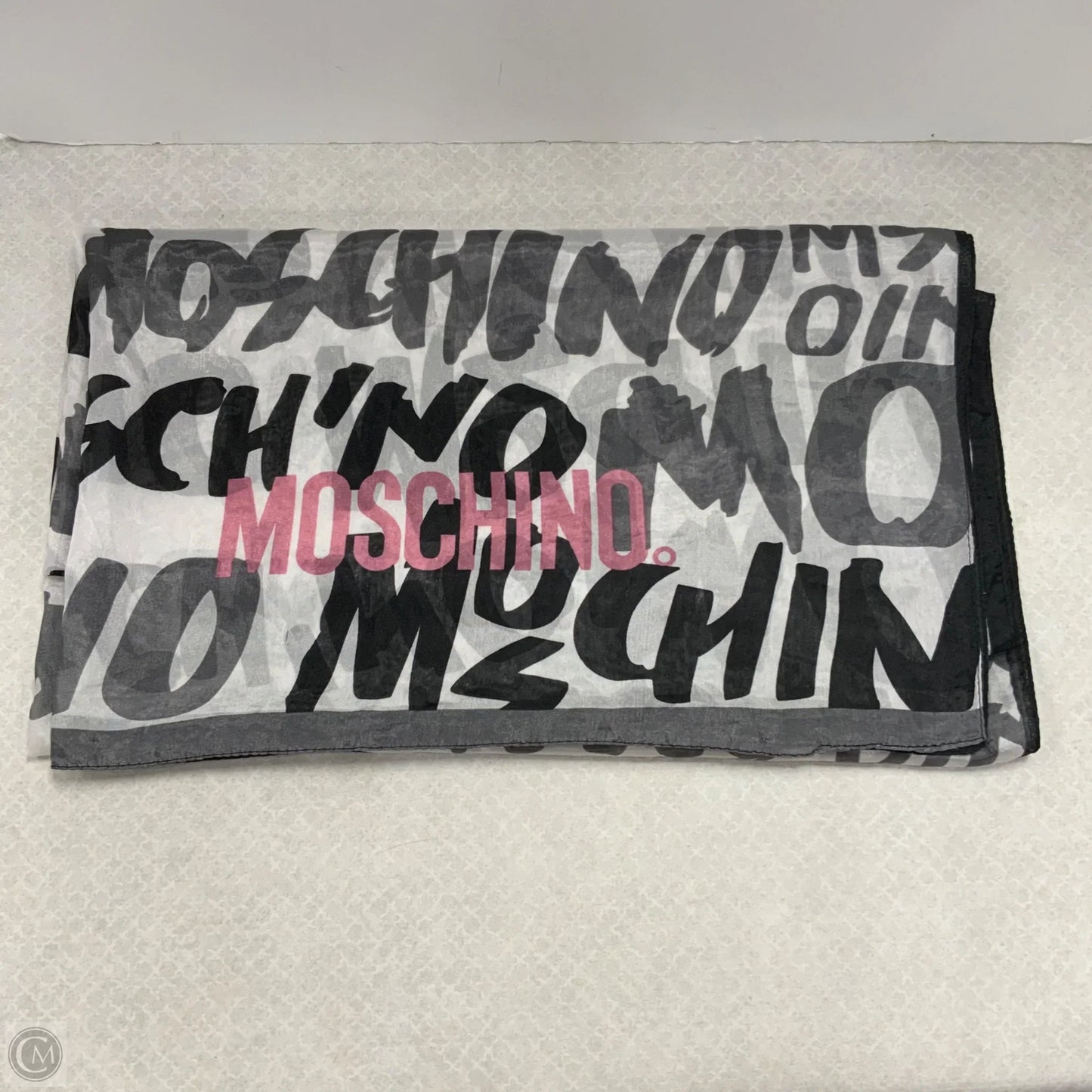 Scarf Luxury Designer By Moschino