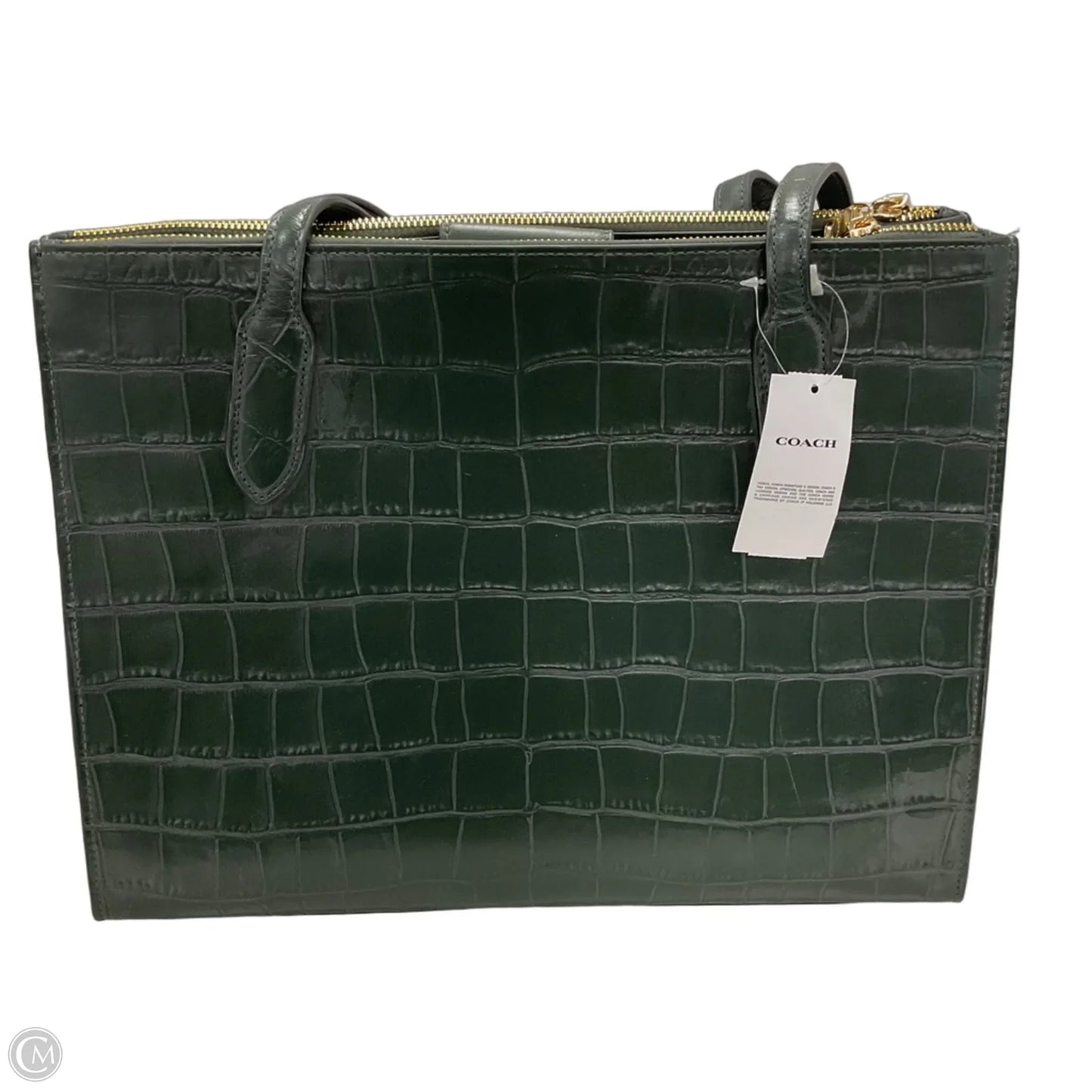 Handbag Designer By Coach, Size: Large